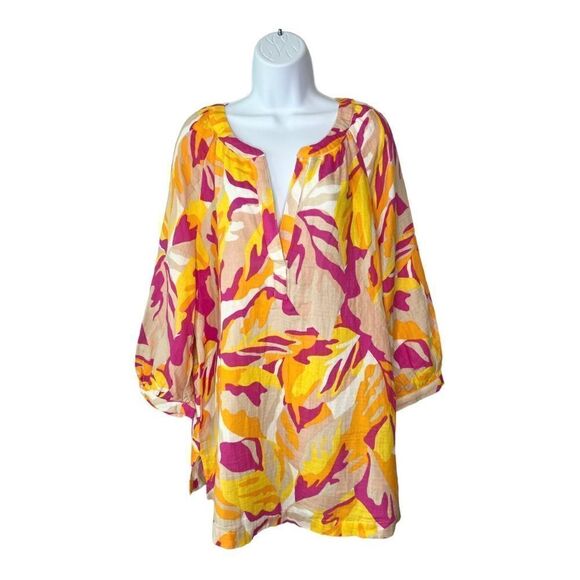 Sanctuary Island Gauze Tunic Make A Splash XL NWT - Picture 2 of 11